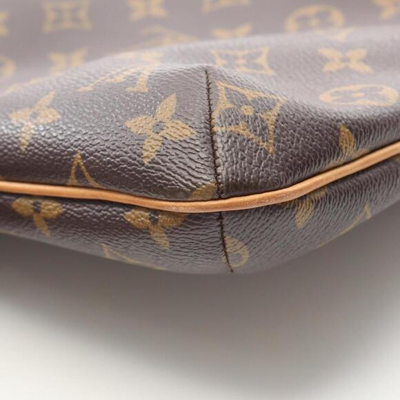 LOUIS VUITTON Brown Monogram Leather Shoulder Bag - Picture 7 of 9